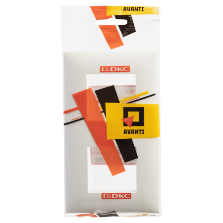 Рамка "Avanti", "Белое облако", 2 поста (4 мод.) DKC