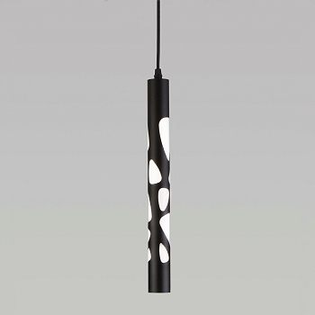 Подвесной светодиодный светильник черный IP20 (DLR037 12W 4200K) Eurosvet