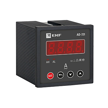 Амперметр AD-721 цифровой на панель (72х72) однофазный PROxima EKF