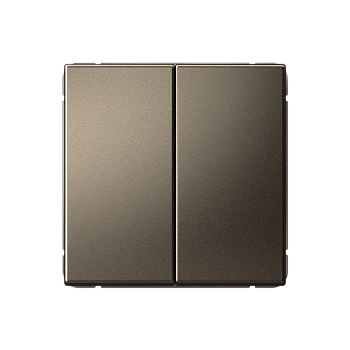 ARTGALLERY 2-клавишный ВЫКЛЮЧАТЕЛЬ КНОПОЧНЫЙ, сх.2, 10А, механизм, МОККО Systeme Electric