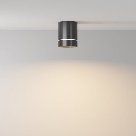 Потолочный светильник LED 9Вт Черный IP20 Ceiling & Wall C085CL-9W3K-B Technical Maytoni