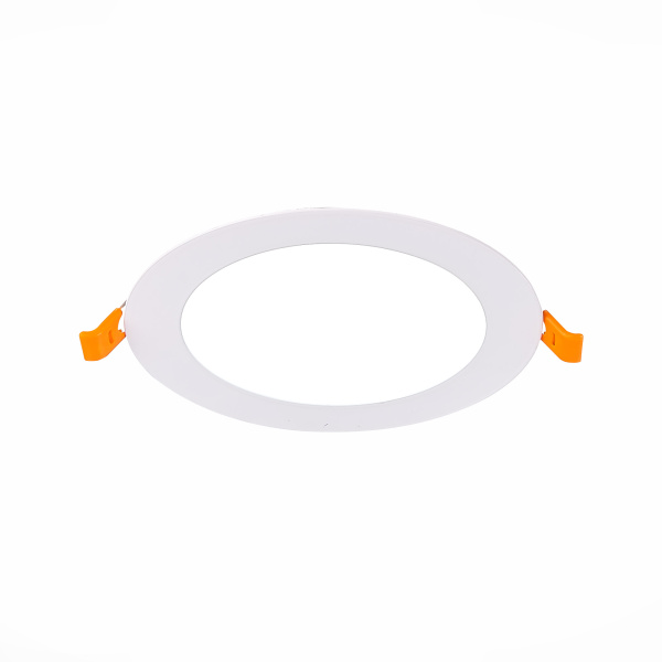 Светильник встраиваемый Белый LED 1*9Вт 3000К 585Lm Ra80 110° IP20 D165xH8 90-265В ST209.538.09 ST LUCE