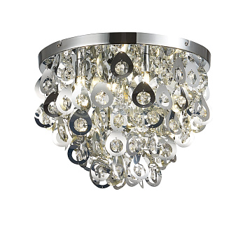 Люстра потолочная Хром/Хром, Прозрачный G9 6*3Вт SLE103202-06 EVOLUCE