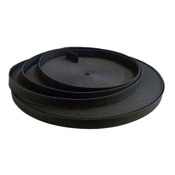 Монтажная лента текстильная 100 м цвет: черный FEDAST