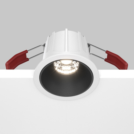 Встраиваемый светильник LED 10Вт Бело-черный IP20 Downlight DL043-01-10W4K-D-RD-WB Technical Maytoni