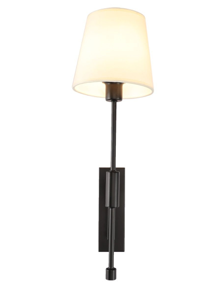 Светильник настенный VIKKI ZRS.19003.1 40Вт E14 IP21 Чёрный Zortes