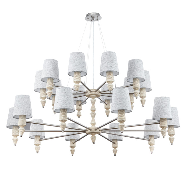 Люстра 20*E14 40Вт Никель IP20 Marseille MOD039PL-20N Maytoni