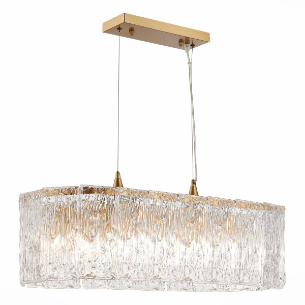 Люстра подвесная Золотистый/Прозрачный E27 10*40Вт SLE283203-10 EVOLUCE