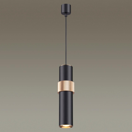 Подвес GU10 5W 220V AFRA черный/золотой ODEON LIGHT