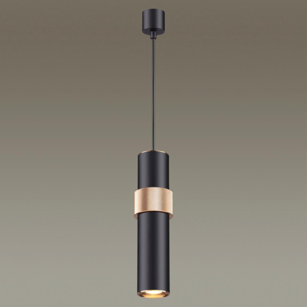 Подвес GU10 5W 220V AFRA черный/золотой ODEON LIGHT