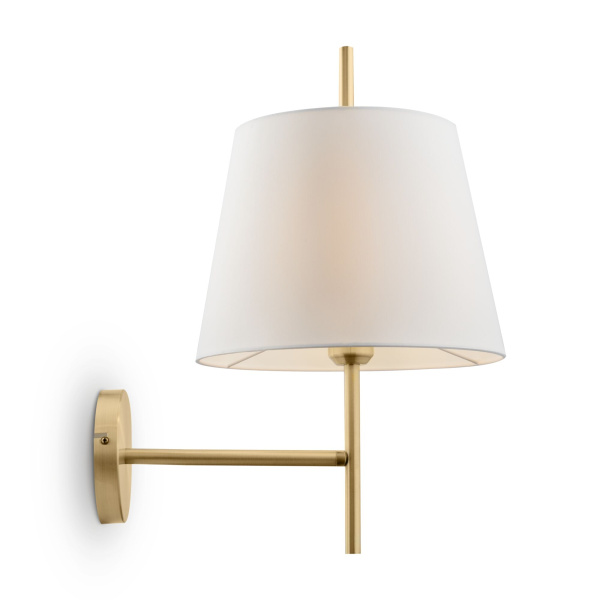 Настенный светильник (бра) 1*E27 40Вт Латунь IP20 Sandy FR5118WL-01BS Freya