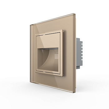 Подсветка лестницы, пола Золотая Livolo