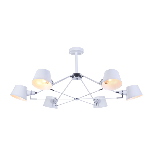 Люстра 6*E14 40Вт Белый IP20 Abigail FR5038-CL-06-W Freya