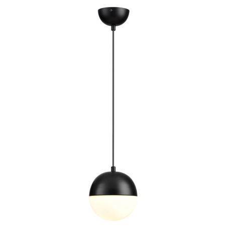 Подвес E27 1*40W PINGA черный/металл/белый/стекло ODEON LIGHT