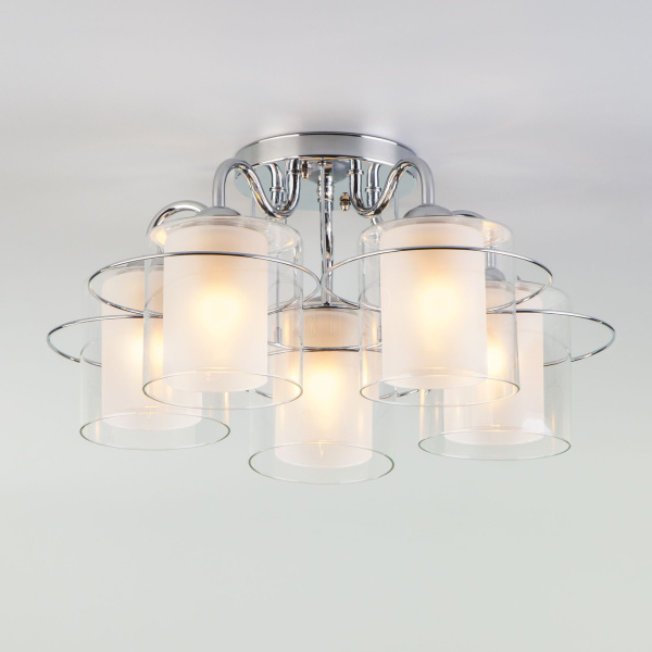 Потолочный светильник 5*E27 40Вт хром IP20 (30160/5 хром) Eurosvet
