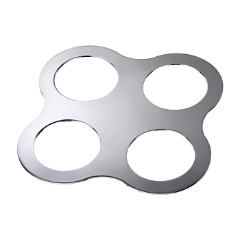 Рамка декор.к арт.357585-357587,357589,357909-357910,37063 METIS хром E NOVOTECH