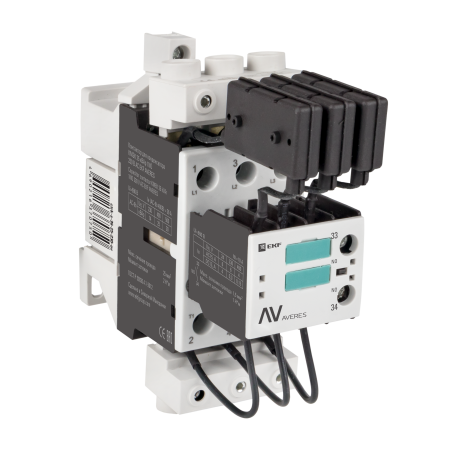 Контактор для конденсатора КМЭК 25 кВАр 230В 1NО AVERES EKF Контактор для конденсатора КМЭК 25 кВАр 230В 1NО AVERES EKF