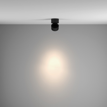 Потолочный светильник LED 15Вт Черный IP20 Ceiling & Wall C084CL-15W4K-D-B Technical Maytoni