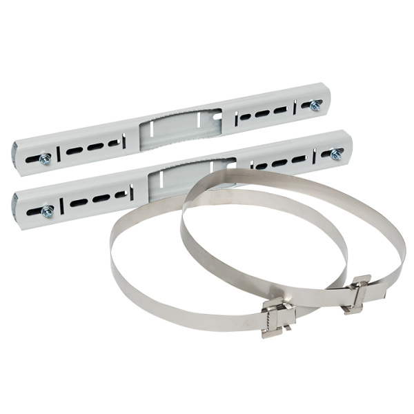 Комплект крепления на столб монтажной полосой (ширина шкафа до 400 мм) Basic EKF