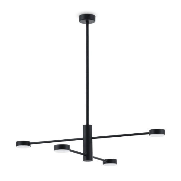 Потолочный светильник 4*GX53 32Вт Черный IP20 Tactic FR5363CL-04B Freya