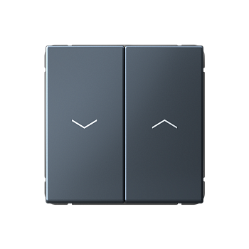 ARTGALLERY 2-клавишный ВЫКЛЮЧАТЕЛЬ ДЛЯ ЖАЛЮЗИ, 2х сх.4, 10А, механизм, ГРИФЕЛЬ Systeme Electric