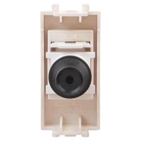 Розетка TV одиночная модульная, "Avanti", "Ванильная дымка", 1 модуль DKC