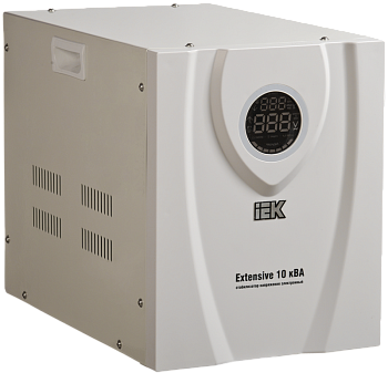 Стабилизатор напряжения переносной EXTENSIVE 10кВА IEK