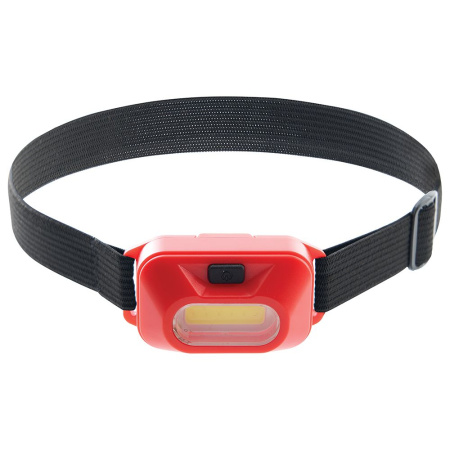 Фонарь налобный ЭКОНОМ FERON TH2307 на батарейках 3*AAA, 2W COB P44 пластик