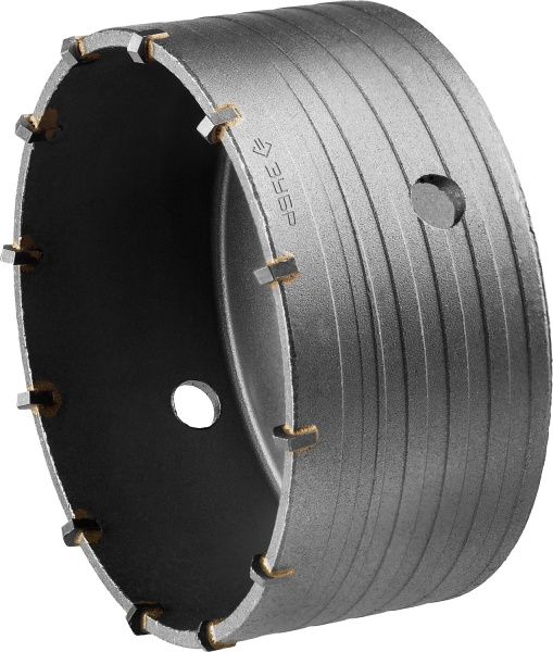 Коронка по бетону "Профессионал" без державки, 125 мм, резьбовая посадка коронки М22 ЗУБР