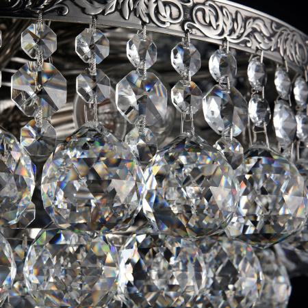 Люстра 6*E27 60Вт Никель Антик IP20 Gala DIA783-CL46-6-N Maytoni