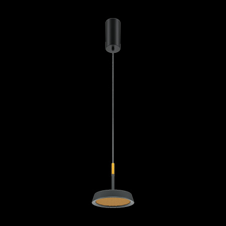 Подвесной светильник LED 12Вт Черный и Золото IP20 El MOD041PL-L15GB3K Maytoni