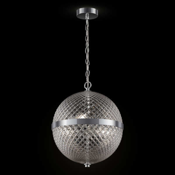 Подвесной светильник 2*E14 40Вт Хром IP20 Yonkers P004PL-02CH Maytoni