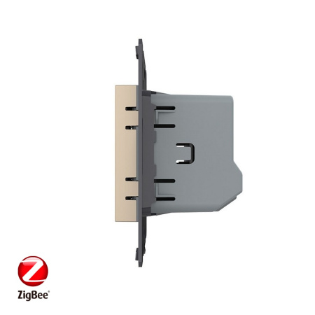 Датчик шума и освещенности ZigBee, цвет золотой (механизм) Livolo