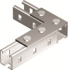 Пластина соединительная L-обр., длина 90х140 мм, 4отв., горячеоцинкованная DKC
