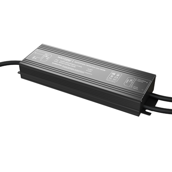 Блок питания PSI001 24В 250Вт IP67 Черный (020217) Technical Maytoni Блок питания PSI001 24В 250Вт IP67 Черный (020217) Technical Maytoni