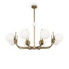 Подвесной светильник 8*E14 40Вт Латунь IP20 Rendez-vous MOD109PL-08BS Maytoni