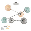 Люстра потолочная E14 6*40W 220V SIERRA хром,разноцветный LUMION