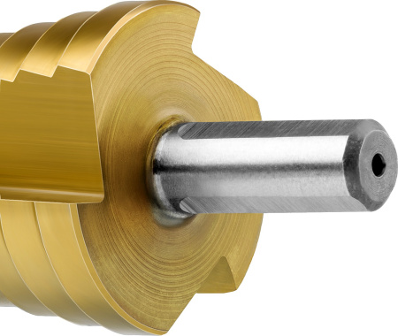 Сверло ступенчатое составное, 4-22мм, 11 ступеней, покрытие NiT, ЗУБР