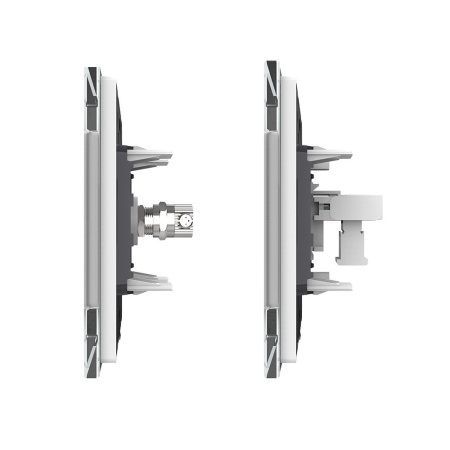 Розетка ТВ/ТЛФ Белая Livolo