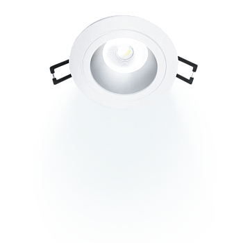 СНЯТ Светильник встраиваемый Artin GU5.3 40W белый Ritter