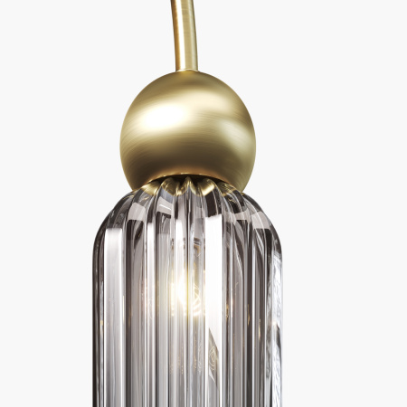 Подвесной светильник 2*E14 40Вт Золото IP20 Antic MOD302PL-02GR Maytoni