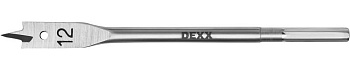 12x152мм, сверло перовое по дереву, шестигранный хвостовик DEXX