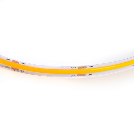Лента светодиодная 320SMD(2110) 8Вт/м 24V 5000х8х1,8мм IP20, желтый, LS530 FERON