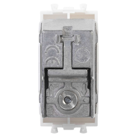 Розетка TV проходная модульная, "Avanti", "Белое облако", 1 модуль DKC