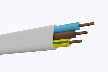 Провод ПУГНП 3х1,5 белый