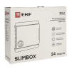 Щит распределительный ЩРВ-П-24 "SlimBox" белая дверца IP41 PROxima EKF