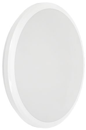 Светильник светодиодный ДПБ 3005 24Вт IP54 4000K круг белый IEK