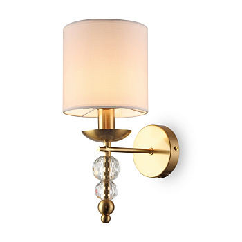 Настенный светильник (бра) 1*E14 40Вт Латунь IP20 Side FR1009WL-01BS Freya