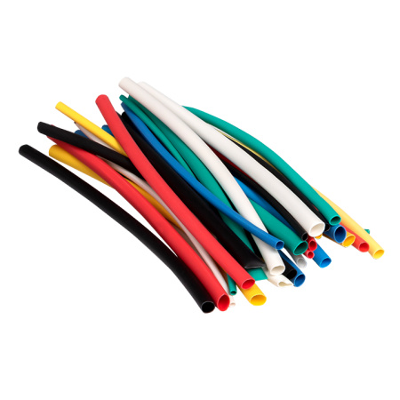 Набор ТУТ нг: 6 цветов по 5шт, Разного диаметра (1/0,5, 1,5/0,75, 2/1, 2,5/1,25, 3/1,5) 100мм, PROxima EKF