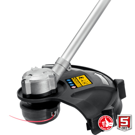 36В бесщеточный триммер, 2х18В АКБ (2Ач) ТАБ-365-22 ЗУБР